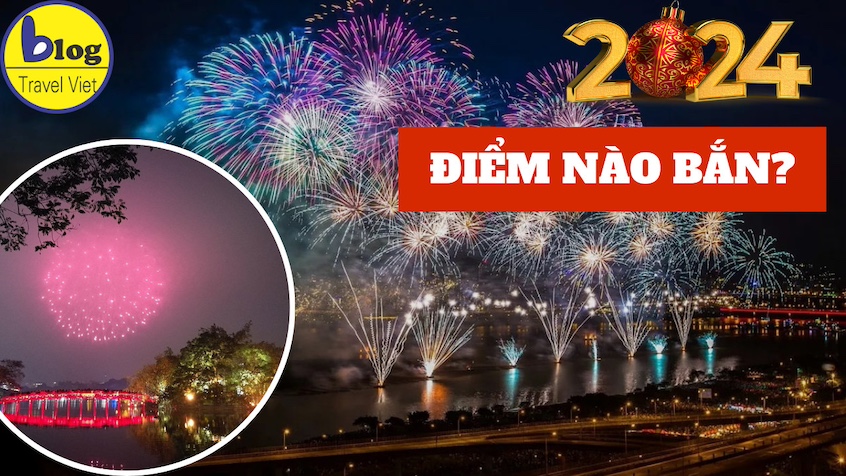 Những địa điểm bắn pháo hoa trên toàn quốc năm 2025