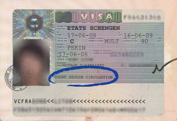 Mẫu thị thực nhập cảnh nhiều lần tại Pháp trong nhiều năm