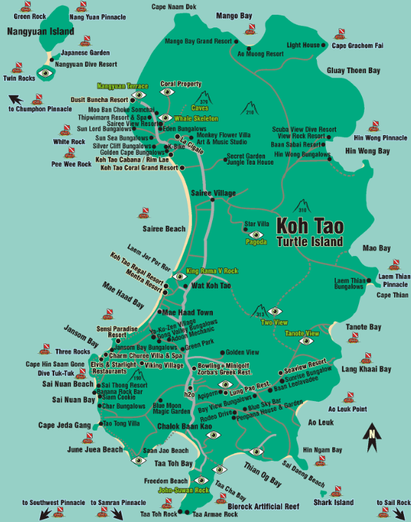 Kiến thức cần thiết khi lặn ở Đảo Rùa
