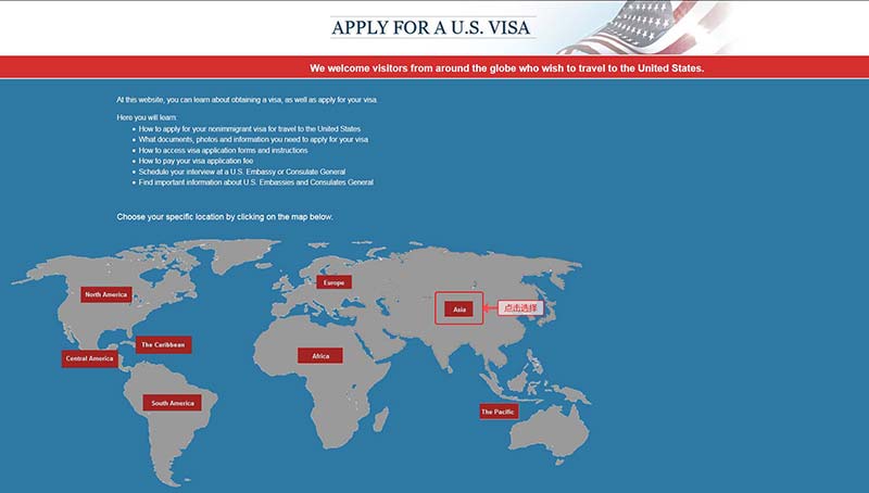 Quy trình đặt lịch hẹn visa B1-B2 của Mỹ
