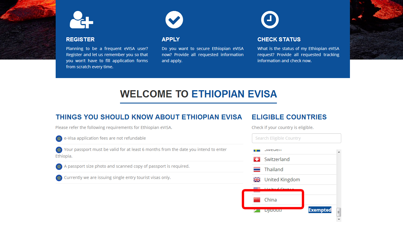Ethiopia mở cửa visa điện tử, Đông Phi cũng có thể đi ngay lập tức.
