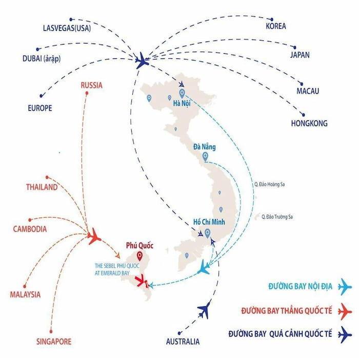 Bản đồ du lịch Phú Quốc: Địa điểm lưu trú và vui chơi chi tiết năm 2025