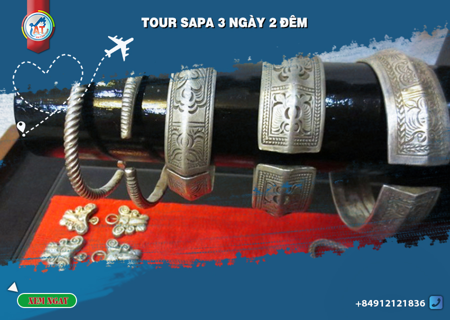 Tinh hoa chạm khắc bạc của dân tộc Dao Sapa