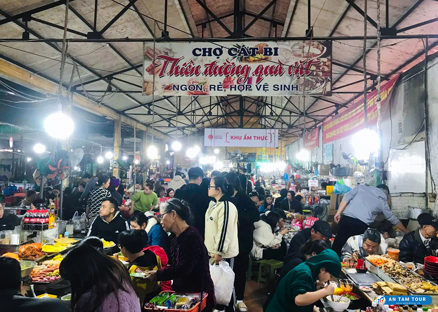Chợ Cát Bi, thiên đường ẩm thực nổi tiếng ở thành phố Hải Phòng.