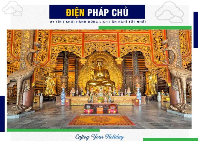 Điện Pháp Chủ tại Chùa Bái Đính