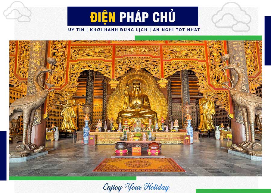 Điện Pháp Chủ tại Chùa Bái Đính