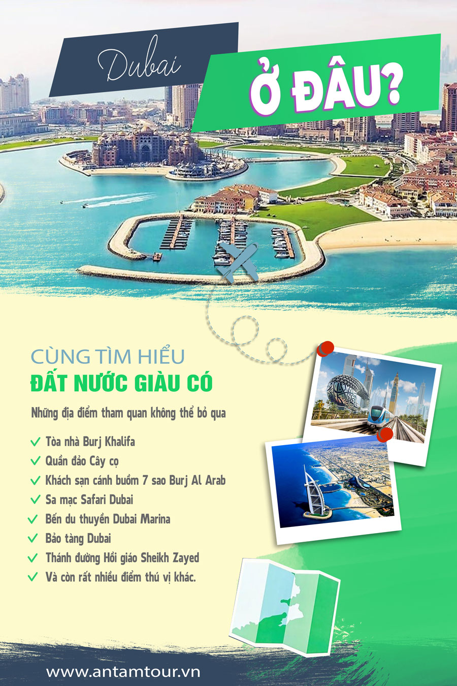 Dubai nằm ở đâu?