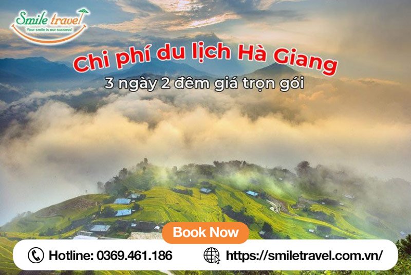 Chi phí cho chuyến du lịch Hà Giang 3 ngày 2 đêm