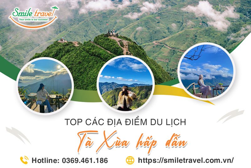 Top 10 địa điểm du lịch Tà Xùa mùa mây tuyệt đẹp cho những tín đồ yêu thích check-in