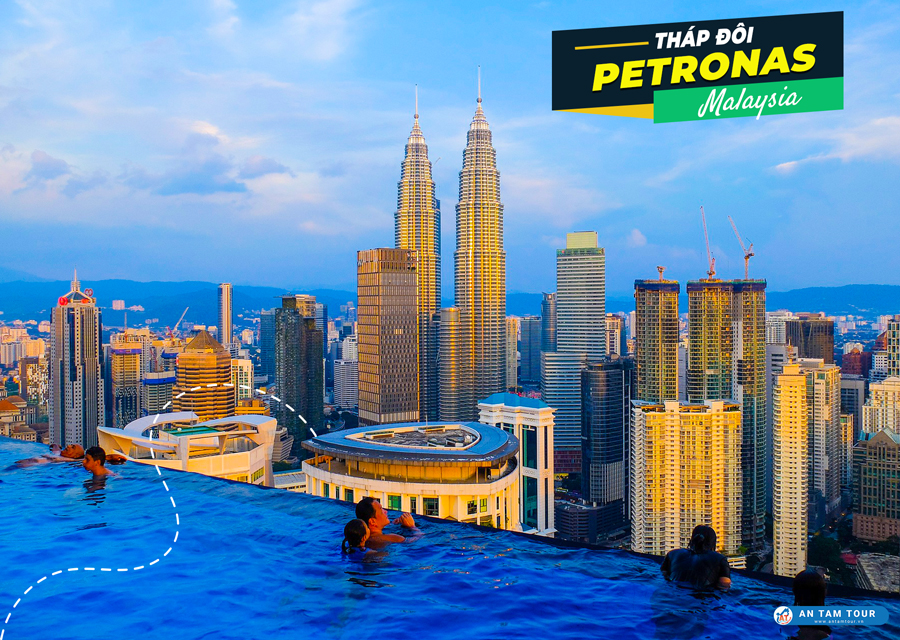 Tháp đôi Petronas tại Malaysia